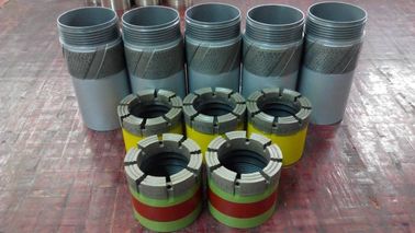 China Trépanos de sondeo determinados de la base del diamante de la superficie de la perforación del cable metálico NQ3 y HQ3 proveedor